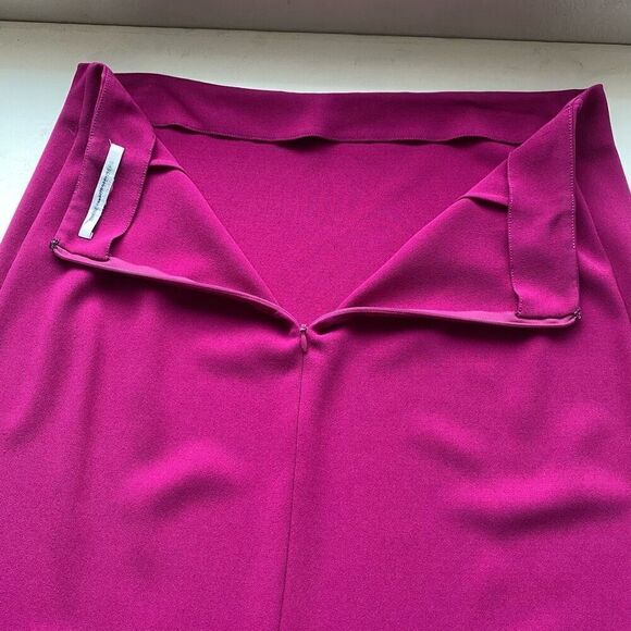 Diane Von Furstenberg Fuchsia Pink Mini Skirt EUC Women’s L Straight Pencil - Picture 5 of 10